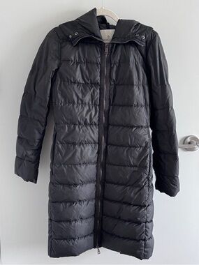 Moncler Long Down Feather Puffer Jacket